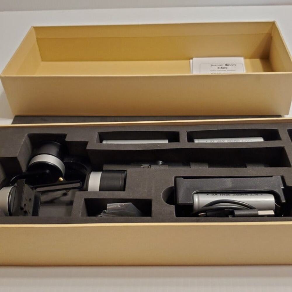 KumbaCam 3-Axis Handheld GoPro Gimbal Stabilizer. New, open box